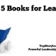 Top 5 Books for Leaders